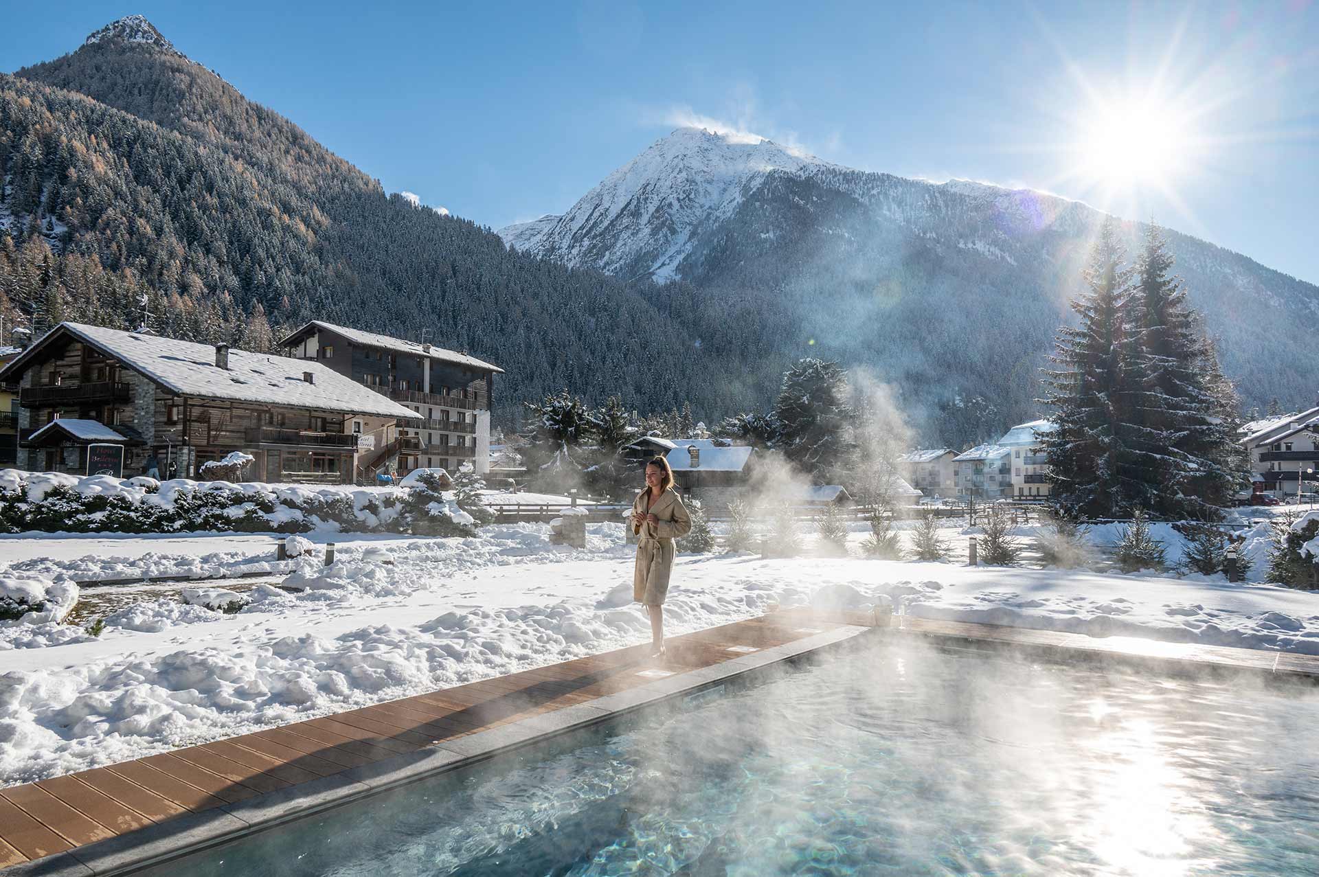 hotel a champoluc con centro benessere